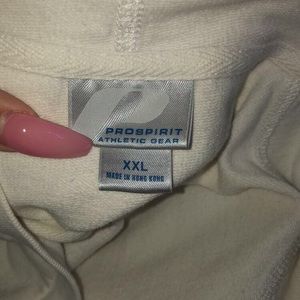 White Long Sleeve Top Size XL